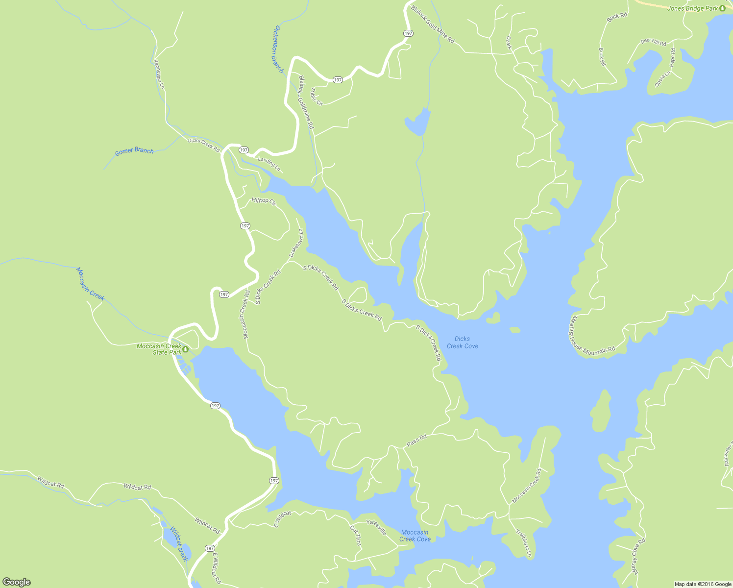 map of restaurants, bars, coffee shops, grocery stores, and more near 61 Crocodile Circle in Clarkesville