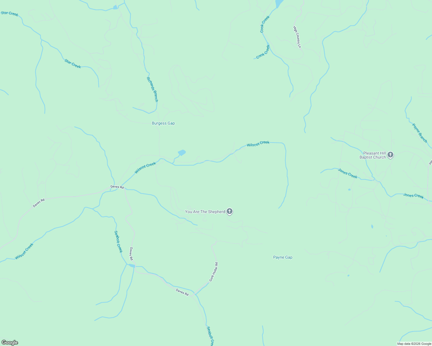 map of restaurants, bars, coffee shops, grocery stores, and more near 39 Picklesimer Road in Suches