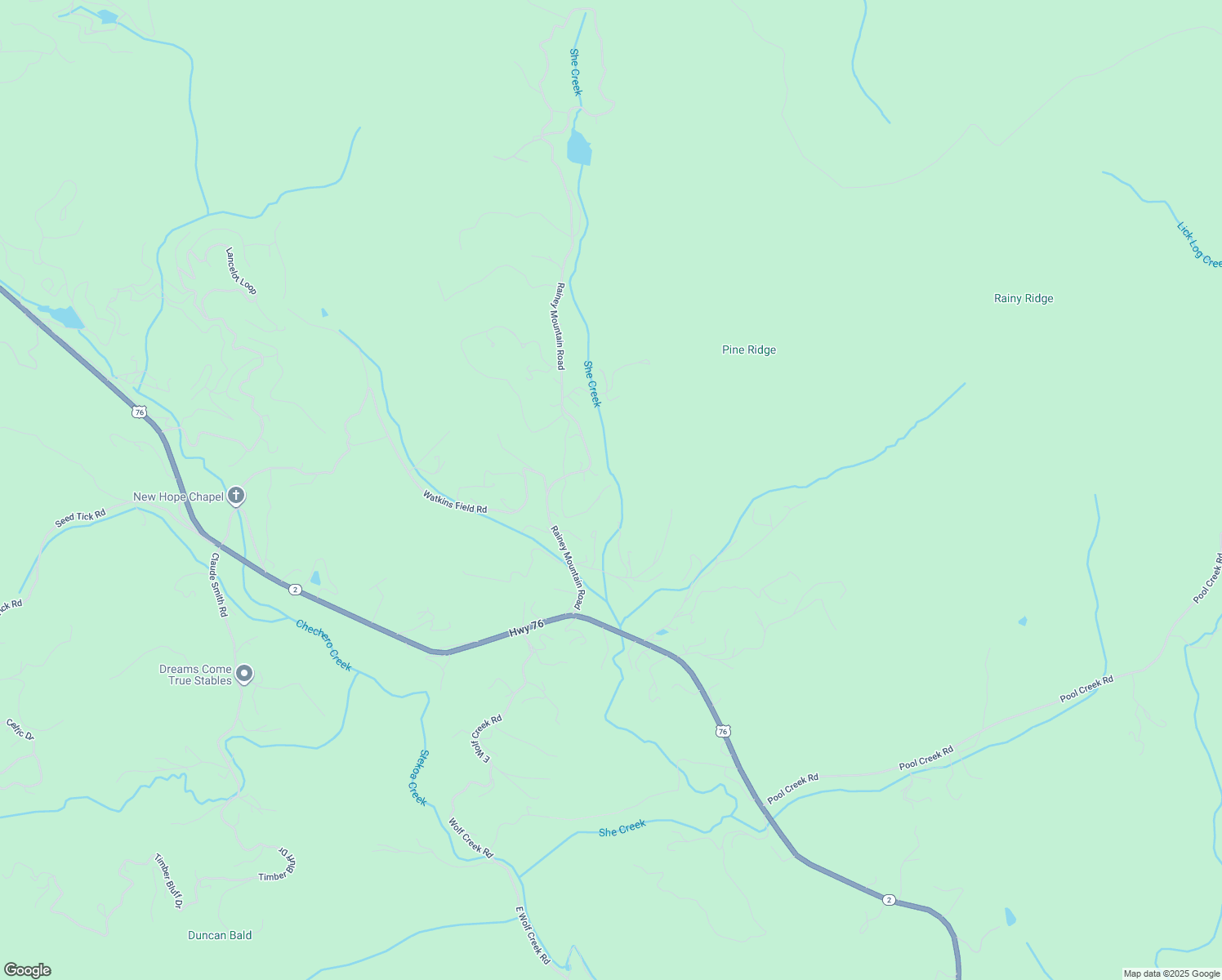 map of restaurants, bars, coffee shops, grocery stores, and more near 246 Montgomery Lane in Clayton