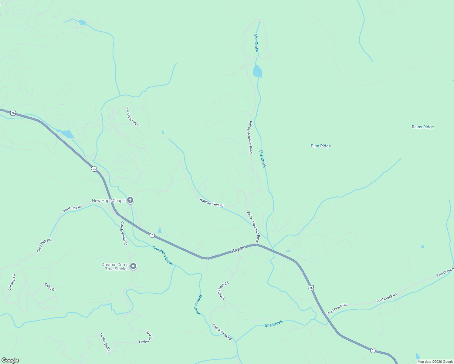 map of restaurants, bars, coffee shops, grocery stores, and more near 170 Gordon Lane in Clayton