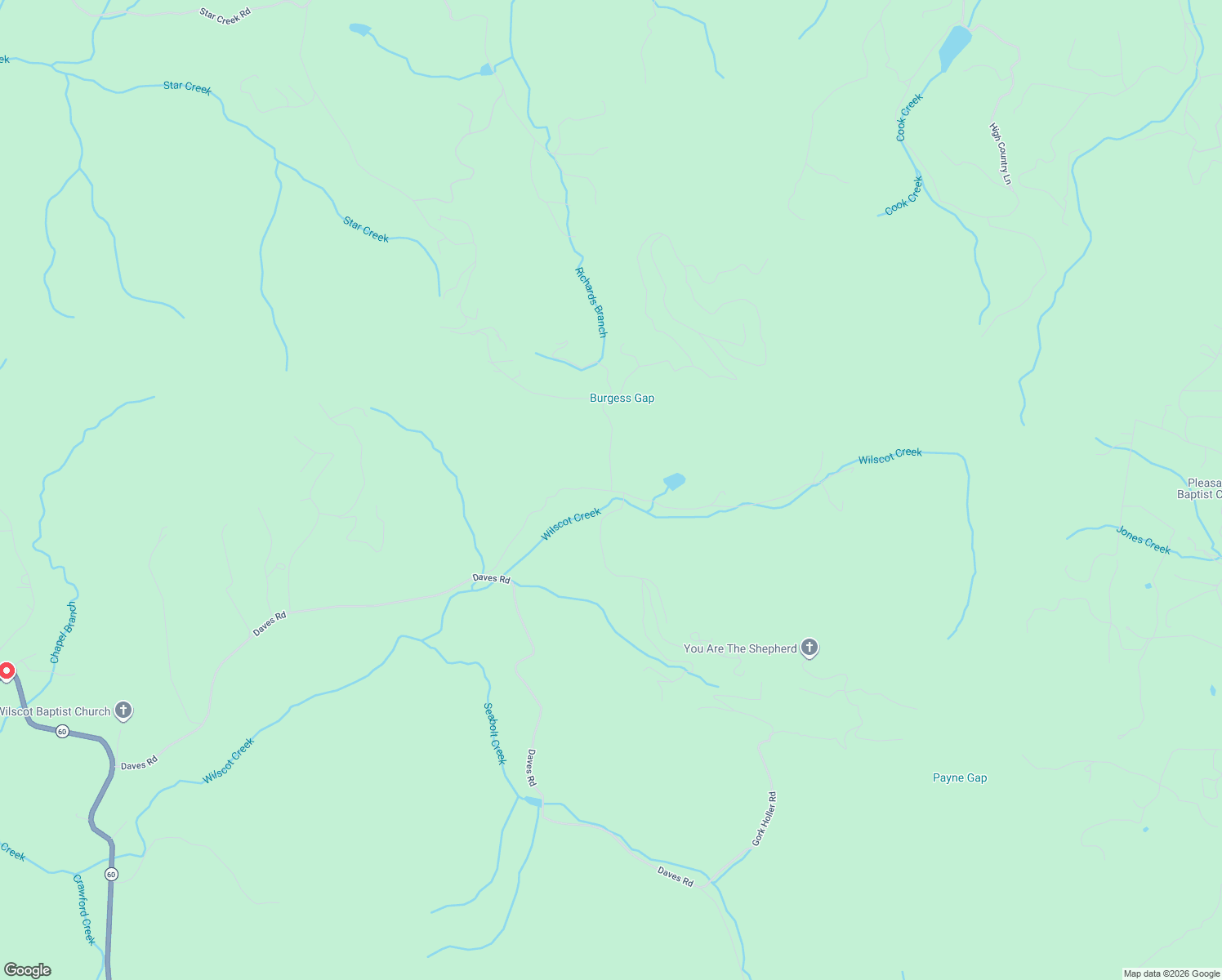 map of restaurants, bars, coffee shops, grocery stores, and more near 39 Picklesimer Road in Suches