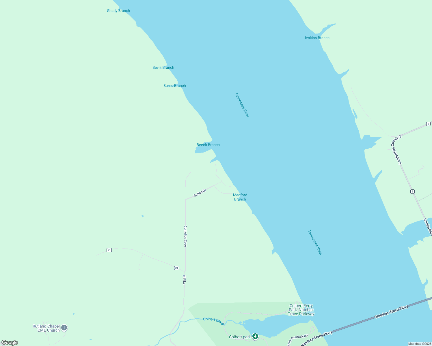 map of restaurants, bars, coffee shops, grocery stores, and more near Dalton Drive in Cherokee