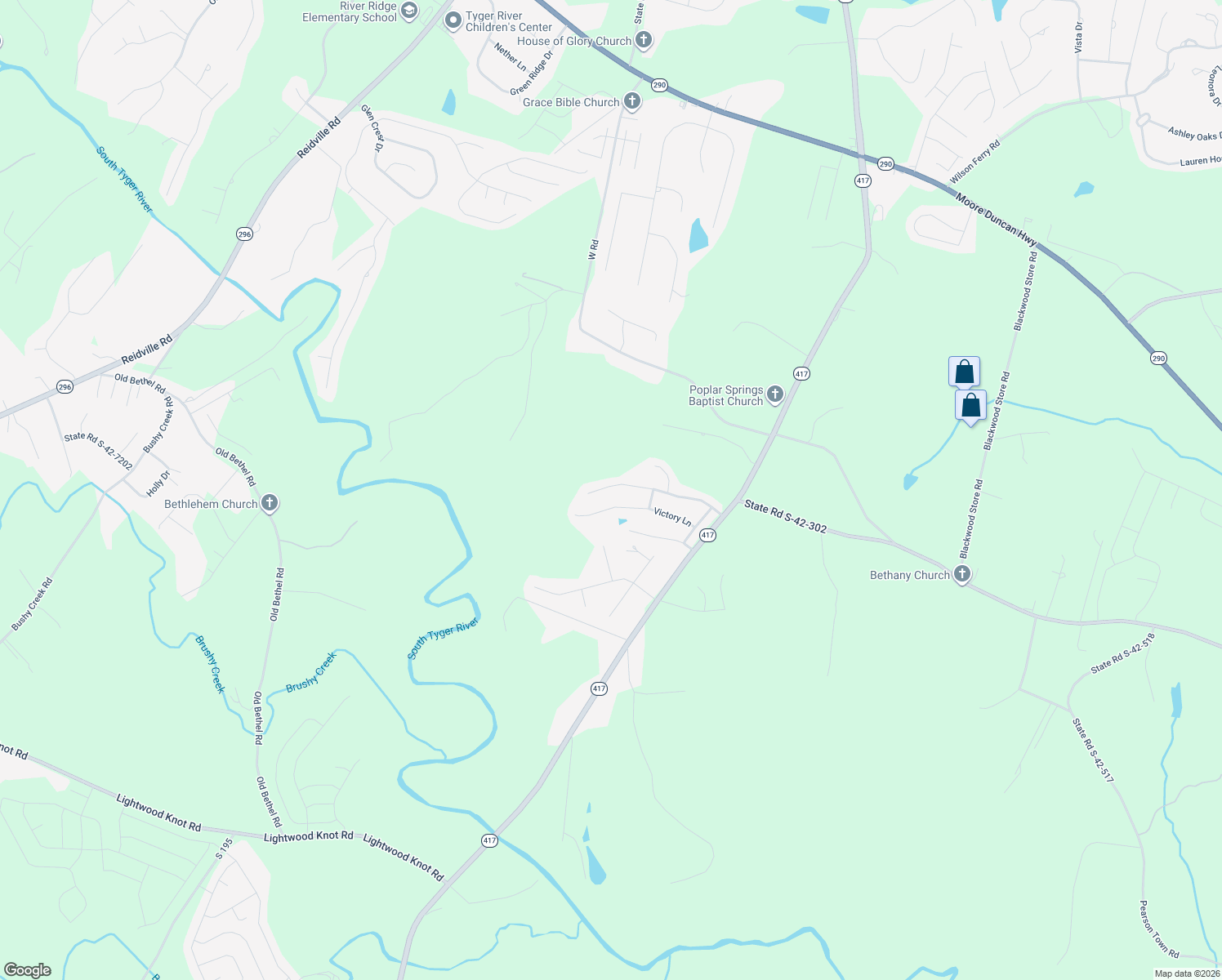 map of restaurants, bars, coffee shops, grocery stores, and more near 639 Willow Bank Landing in Moore