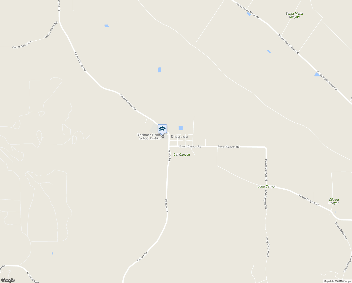 map of restaurants, bars, coffee shops, grocery stores, and more near 4951 Pinal Street in Santa Maria