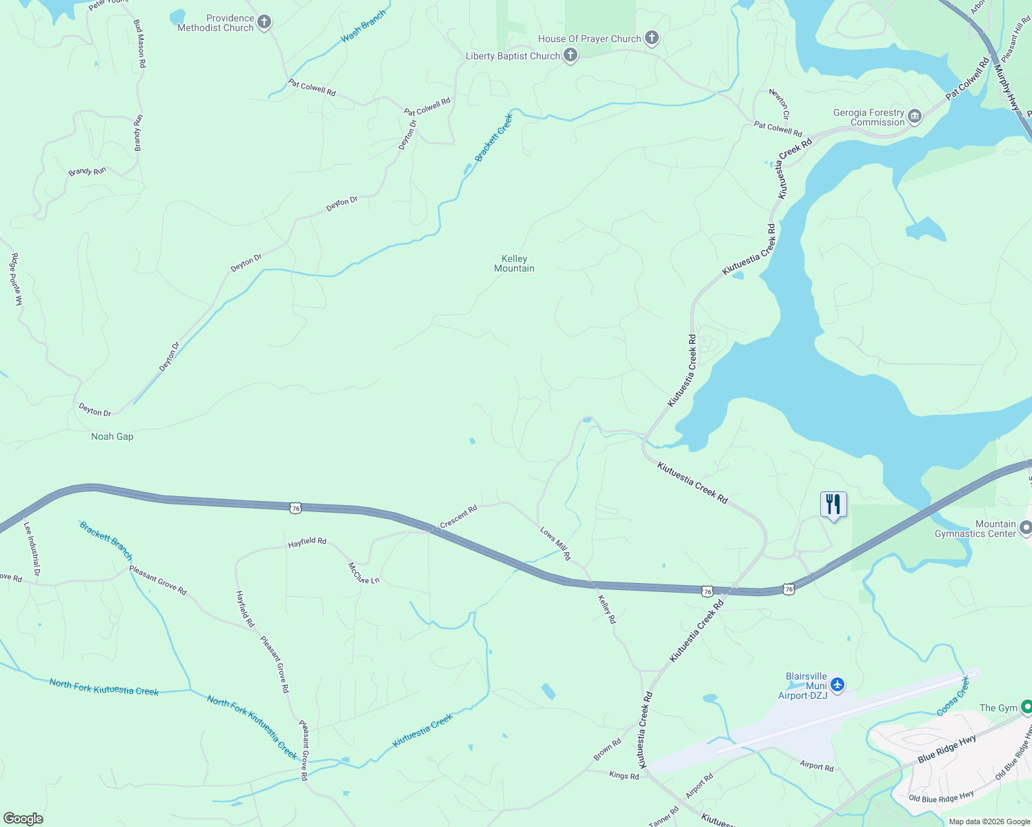 map of restaurants, bars, coffee shops, grocery stores, and more near Lows Mill Lane in Union County