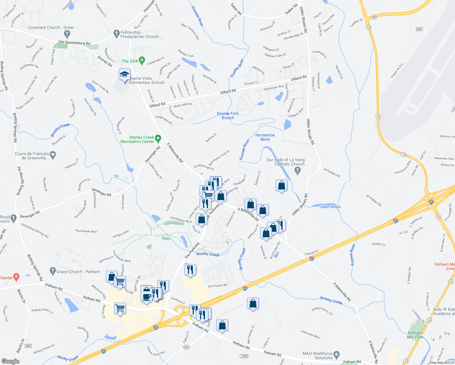 20 Bentley Way Greer Sc Walk Score