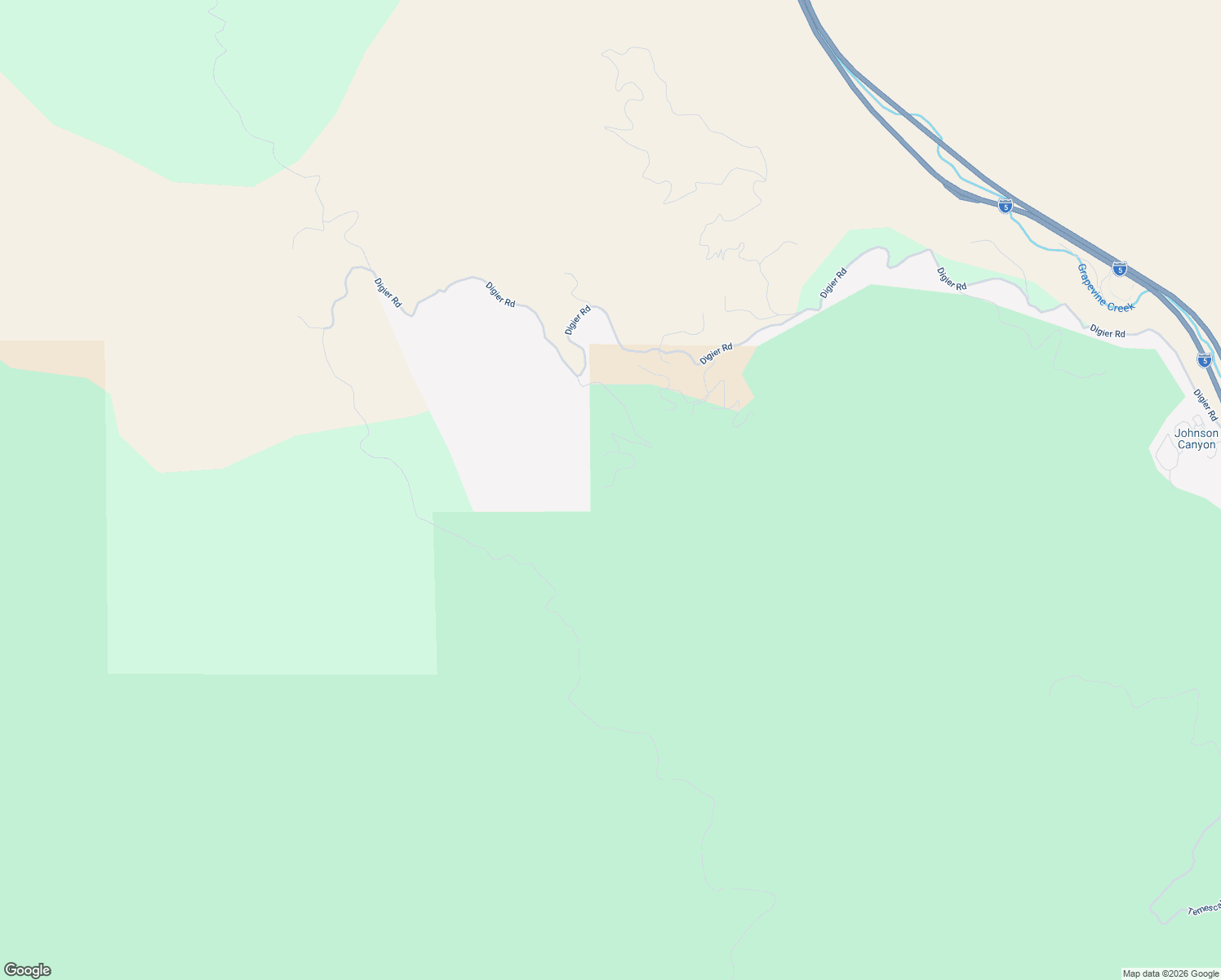 map of restaurants, bars, coffee shops, grocery stores, and more near 7700 Digier Road in Lebec