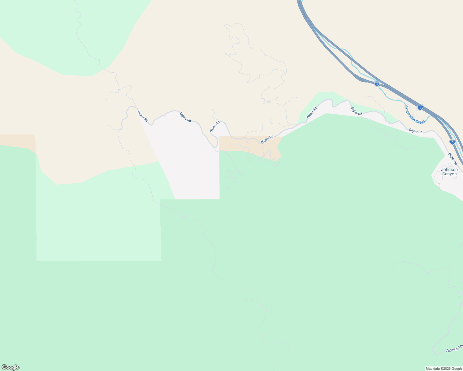 map of restaurants, bars, coffee shops, grocery stores, and more near 7700 Digier Road in Lebec