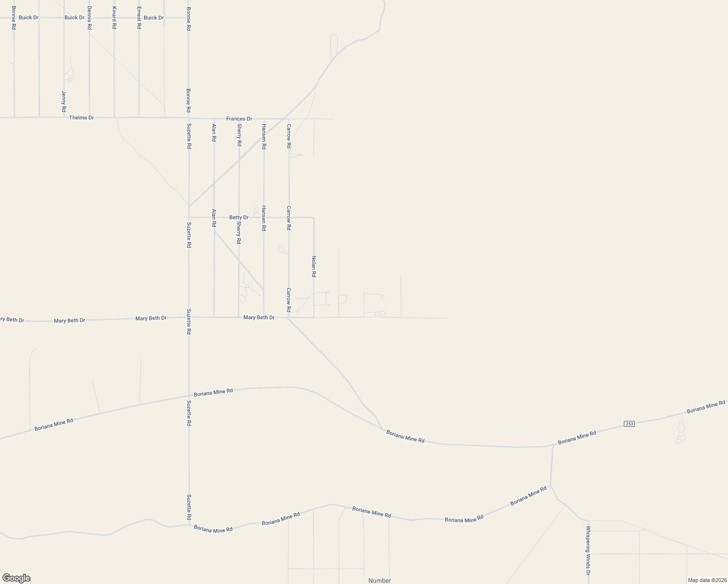 map of restaurants, bars, coffee shops, grocery stores, and more near 11750 Rutz Road in Yucca