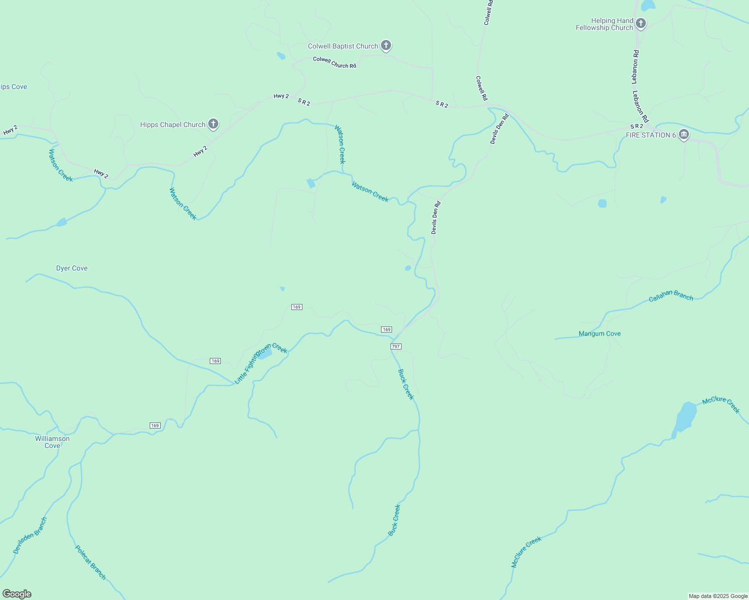 map of restaurants, bars, coffee shops, grocery stores, and more near 244 Indian Ridge Road in Epworth