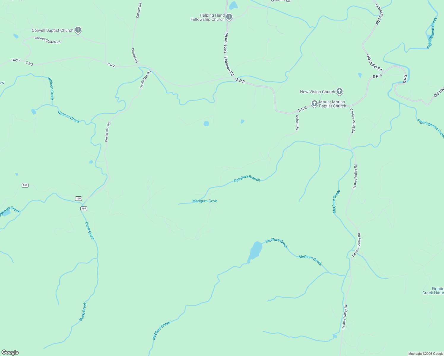 map of restaurants, bars, coffee shops, grocery stores, and more near 721 Mangum's Trail in Blue Ridge