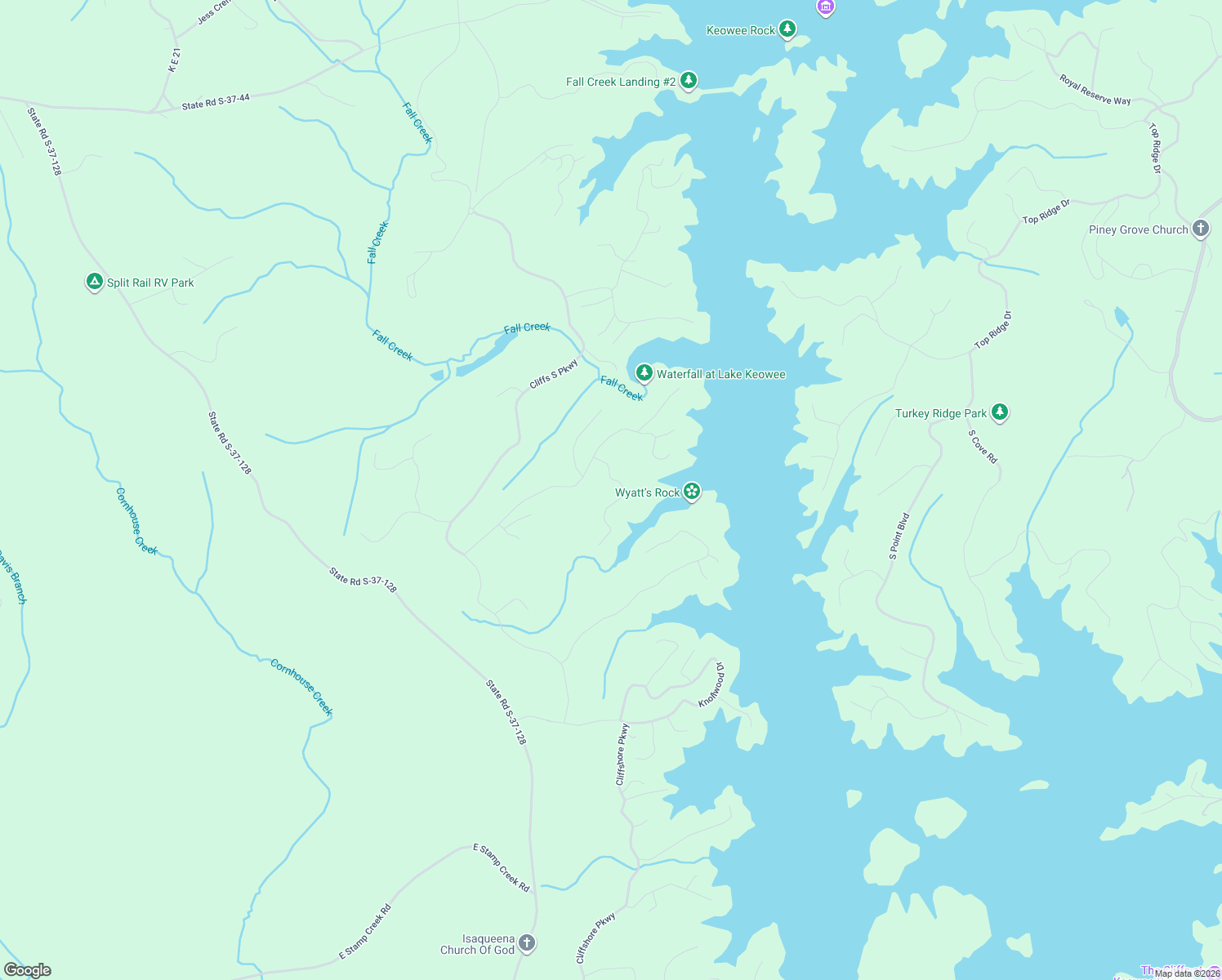 map of restaurants, bars, coffee shops, grocery stores, and more near 707 Timberbrook Trail in Salem