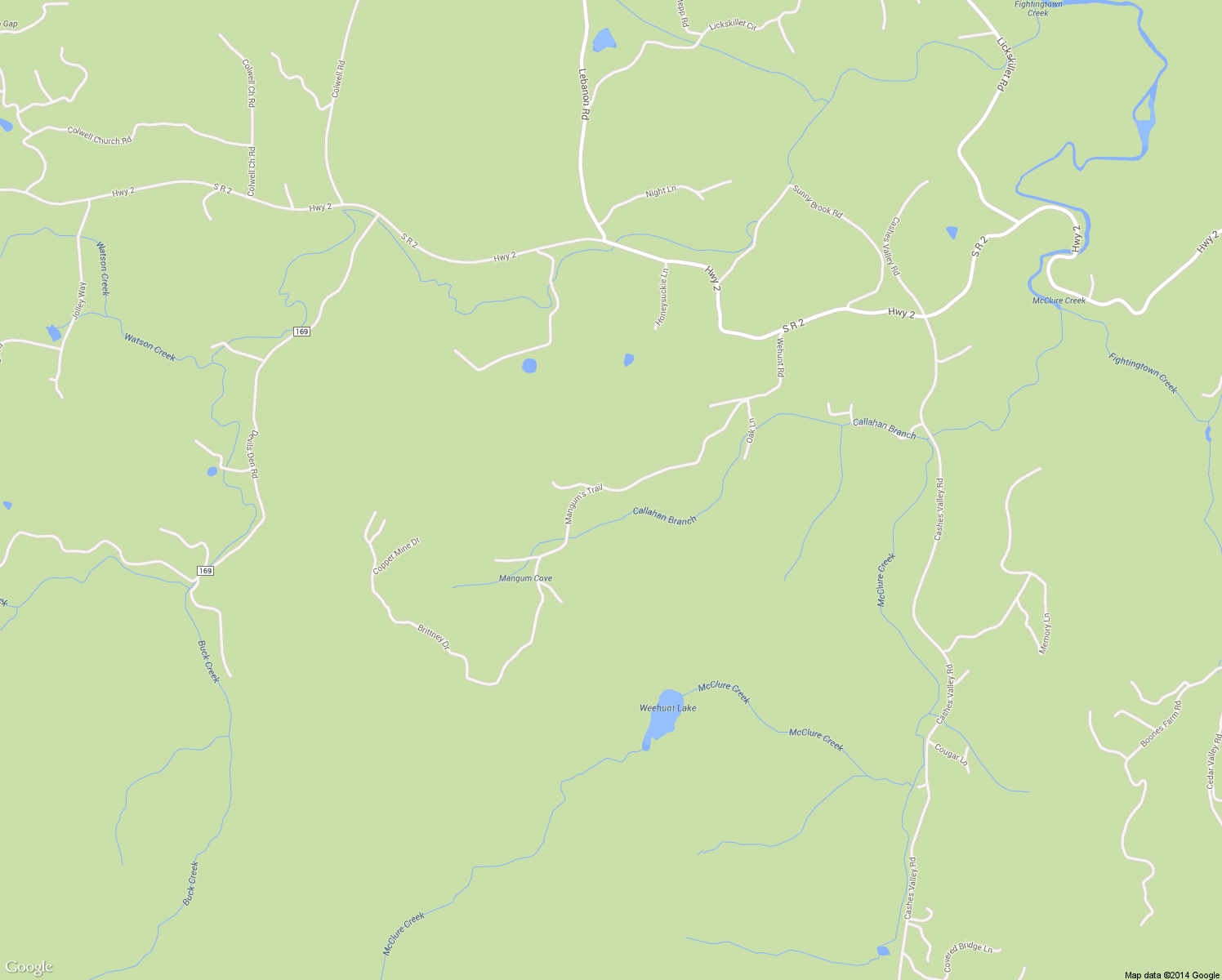 map of restaurants, bars, coffee shops, grocery stores, and more near 533 Mangum's Trail in Blue Ridge