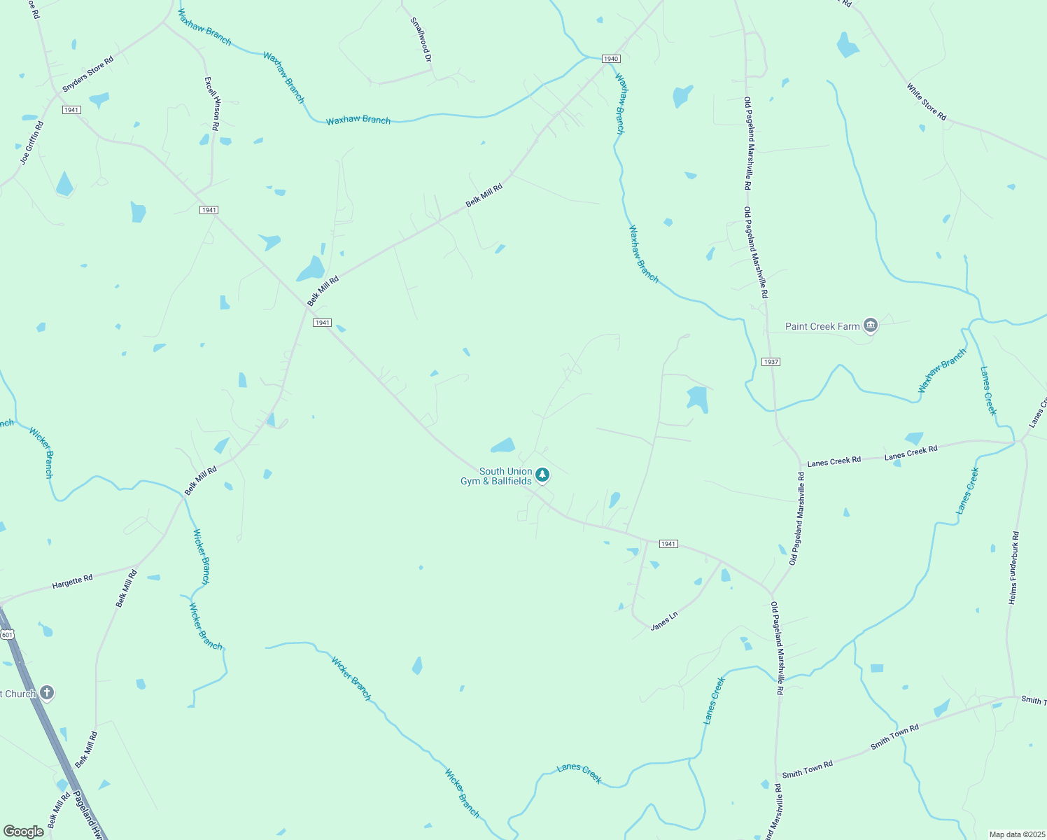 map of restaurants, bars, coffee shops, grocery stores, and more near 4416 J Frank Moser Road in Monroe
