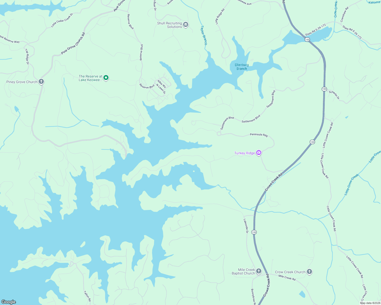 map of restaurants, bars, coffee shops, grocery stores, and more near 374 Peninsula Ridge in Sunset