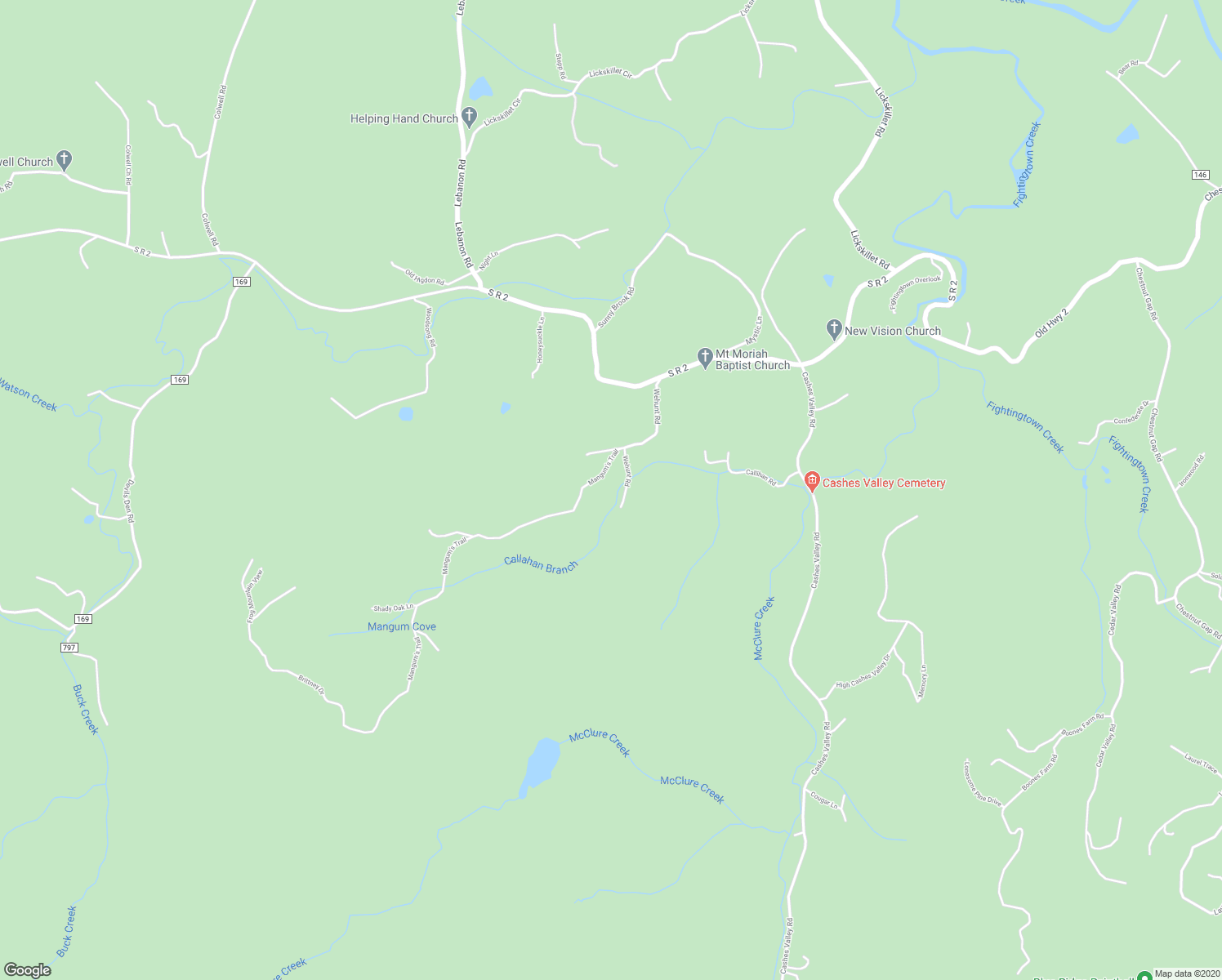 map of restaurants, bars, coffee shops, grocery stores, and more near 557 Mangum's Trail in Blue Ridge