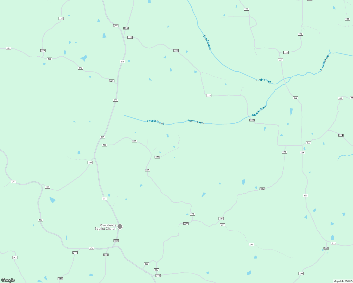 map of restaurants, bars, coffee shops, grocery stores, and more near 630 County Road 226 in Tiplersville
