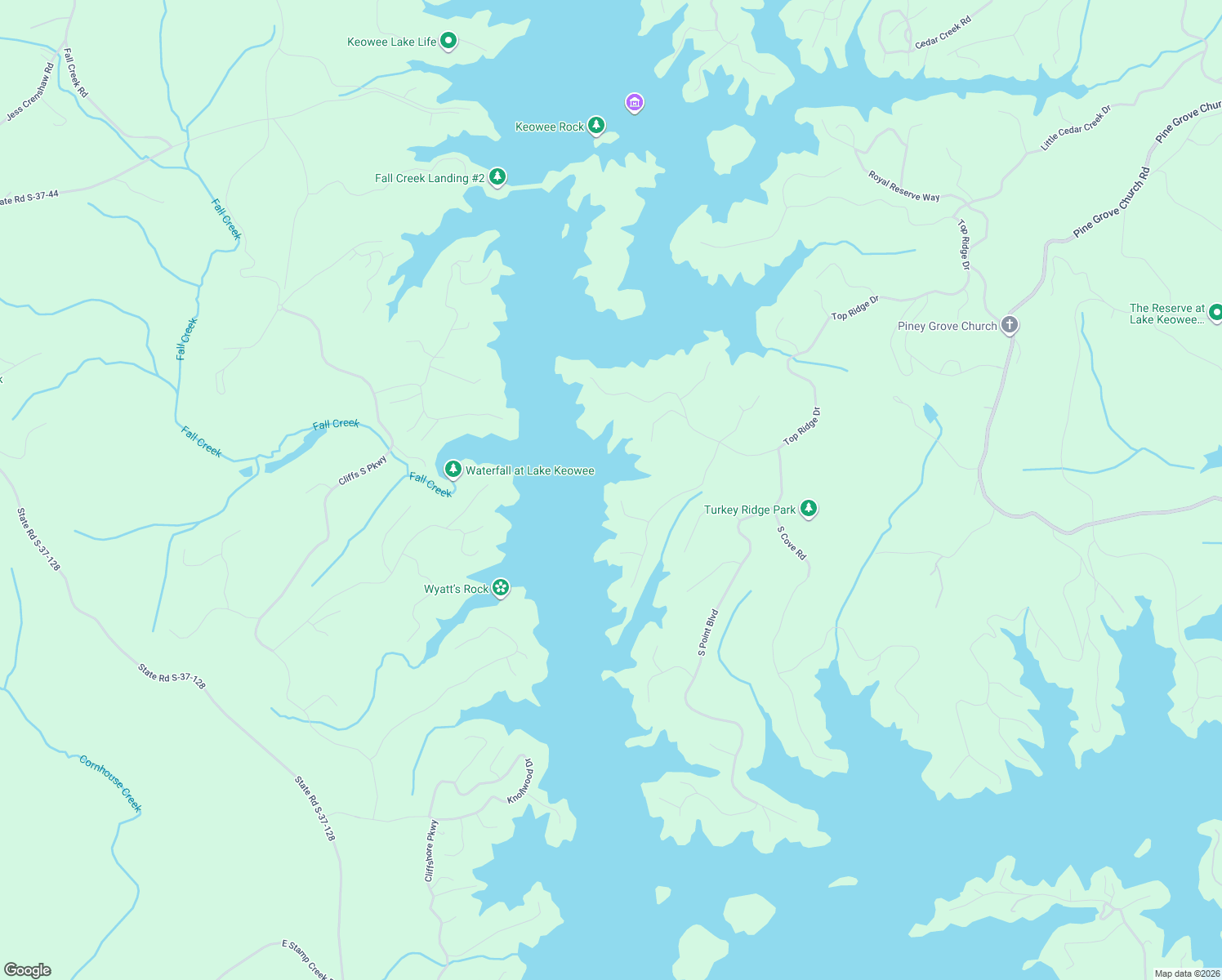 map of restaurants, bars, coffee shops, grocery stores, and more near 117 Misty Water Loop in Sunset