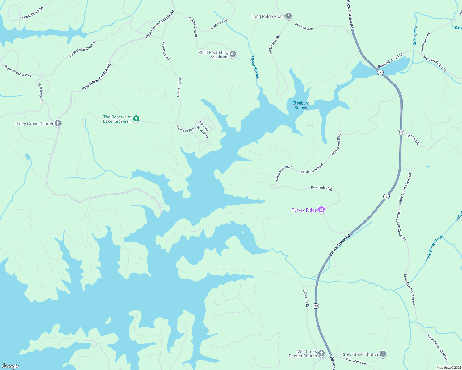 map of restaurants, bars, coffee shops, grocery stores, and more near 163 Village View Drive in Sunset