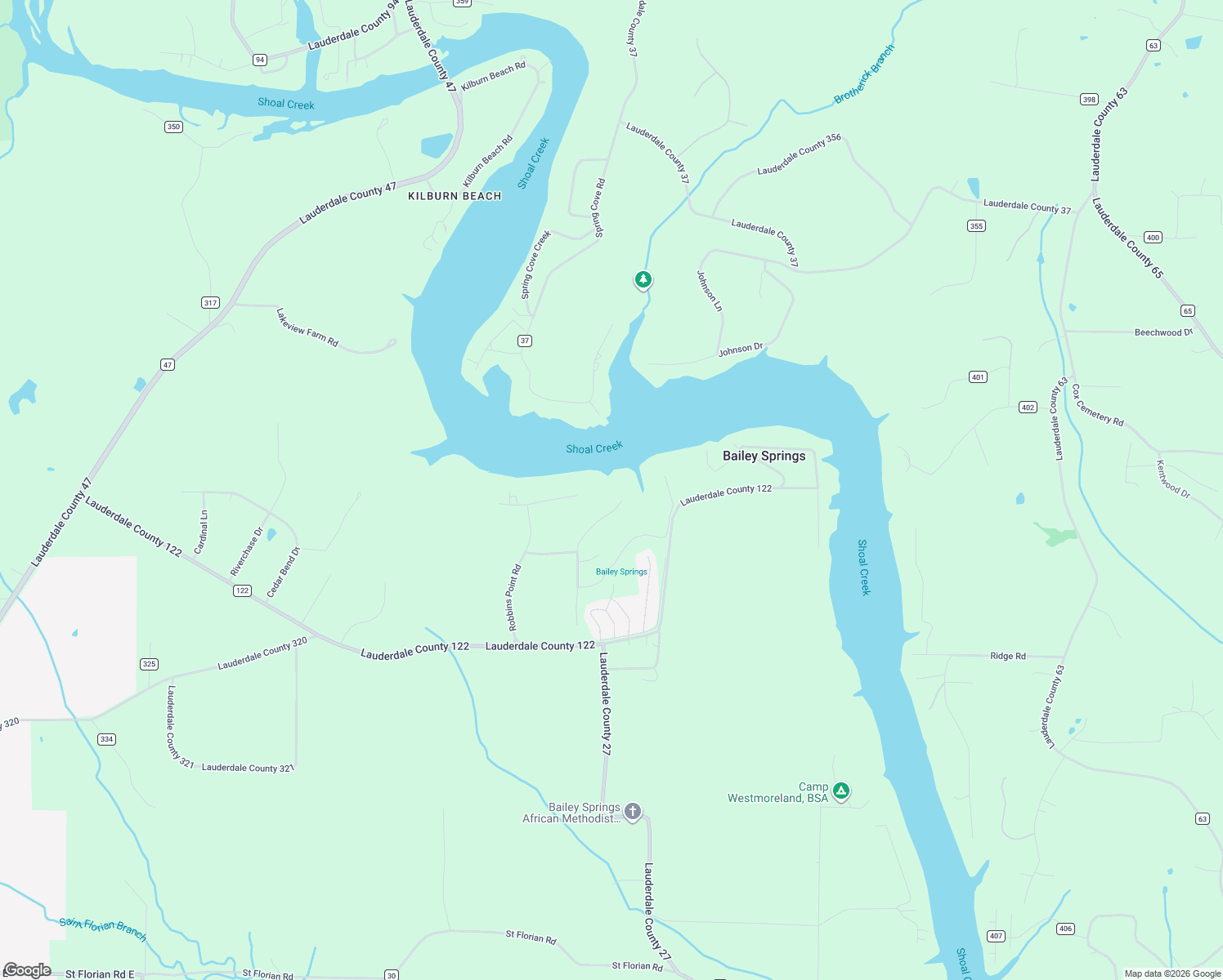 map of restaurants, bars, coffee shops, grocery stores, and more near 504 Shoals Creek Road in Florence