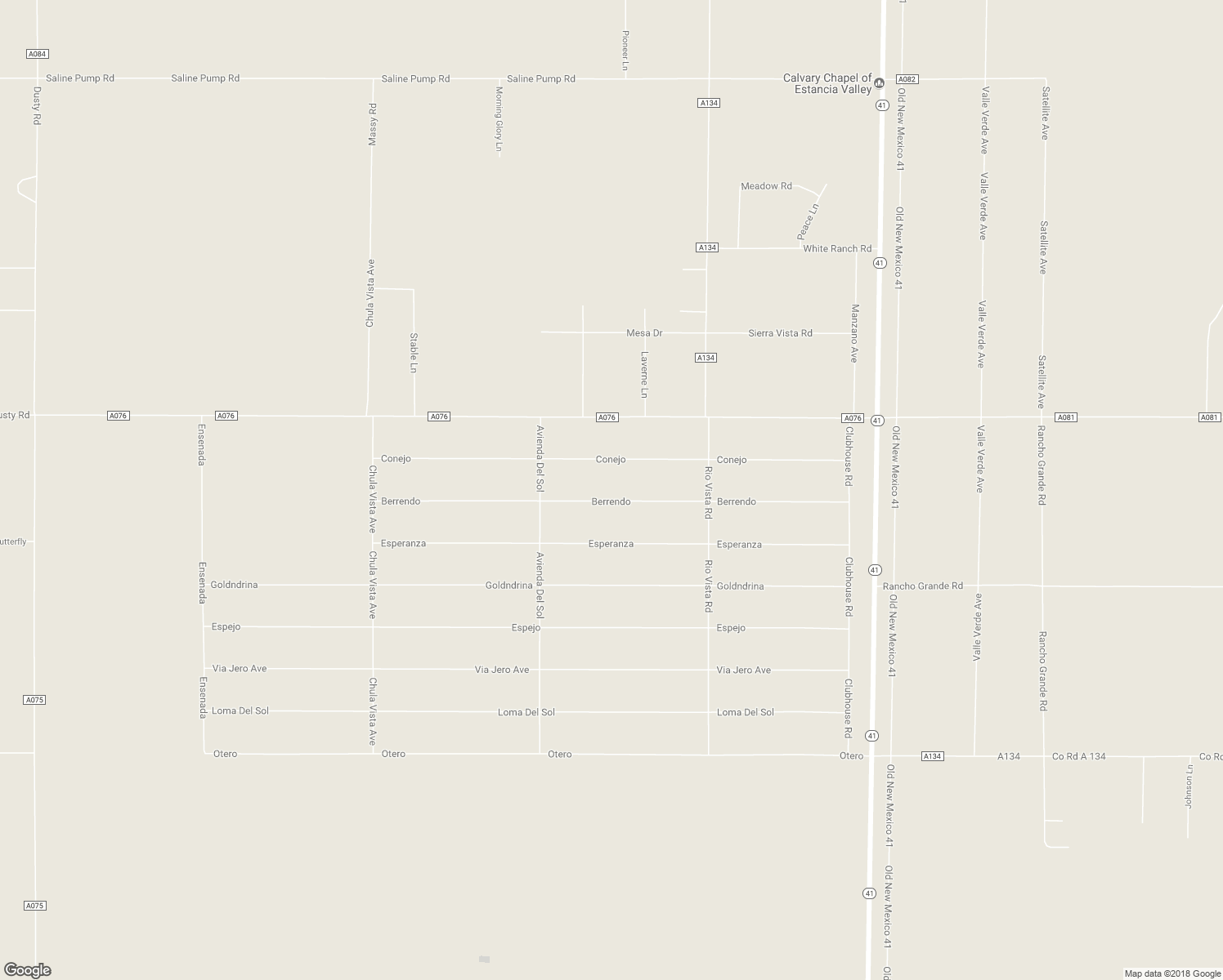 map of restaurants, bars, coffee shops, grocery stores, and more near 71 Berrendo Road in Moriarty