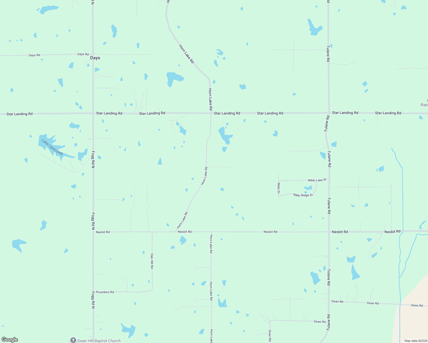 map of restaurants, bars, coffee shops, grocery stores, and more near 2518 Horn Lake Road in DeSoto County