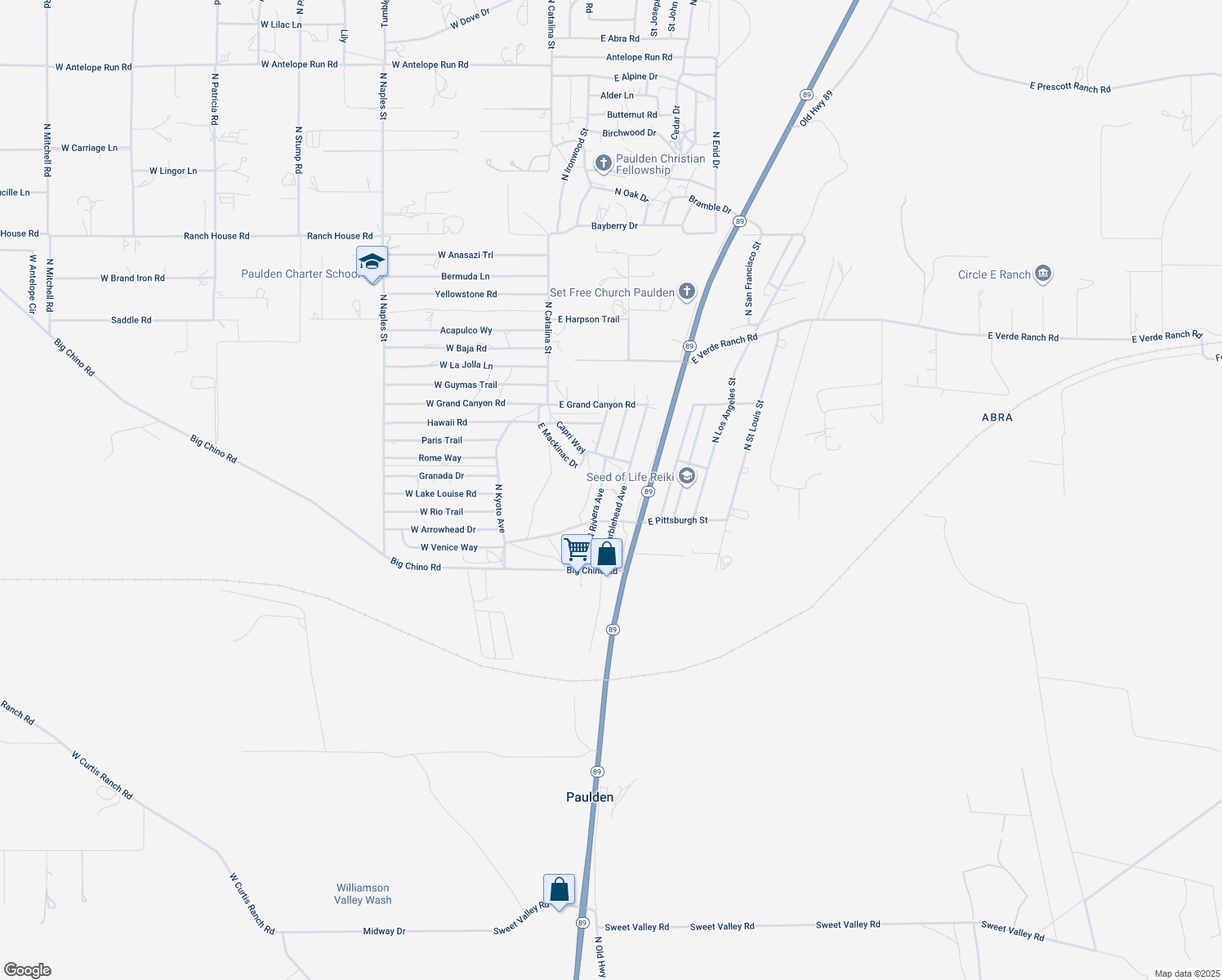 24249 North Riviera Avenue, Paulden AZ Walk Score