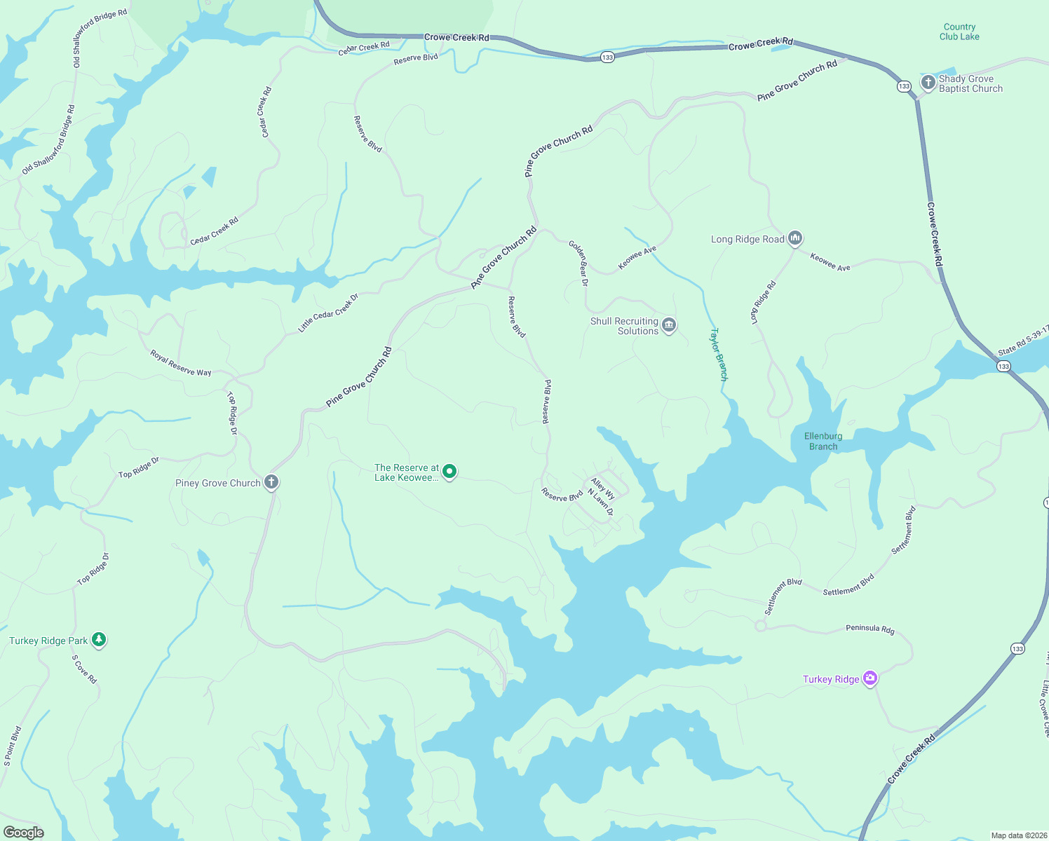 map of restaurants, bars, coffee shops, grocery stores, and more near 105 Laurel Pond Way in Sunset