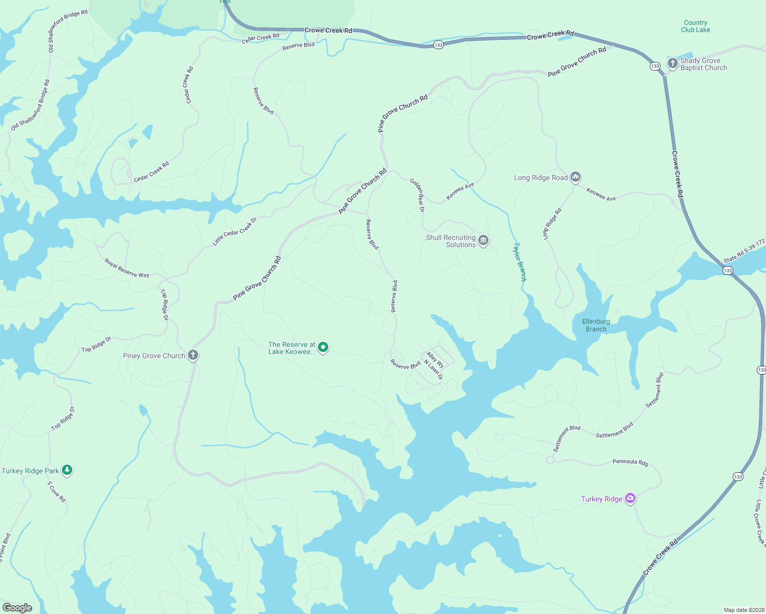 map of restaurants, bars, coffee shops, grocery stores, and more near 105 Laurel Pond Way in Sunset