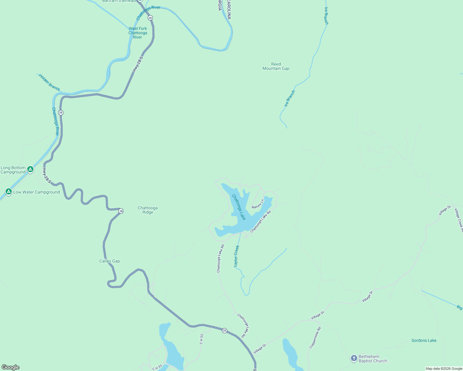map of restaurants, bars, coffee shops, grocery stores, and more near 735 Chattooga Lake Rd in Mountain Rest