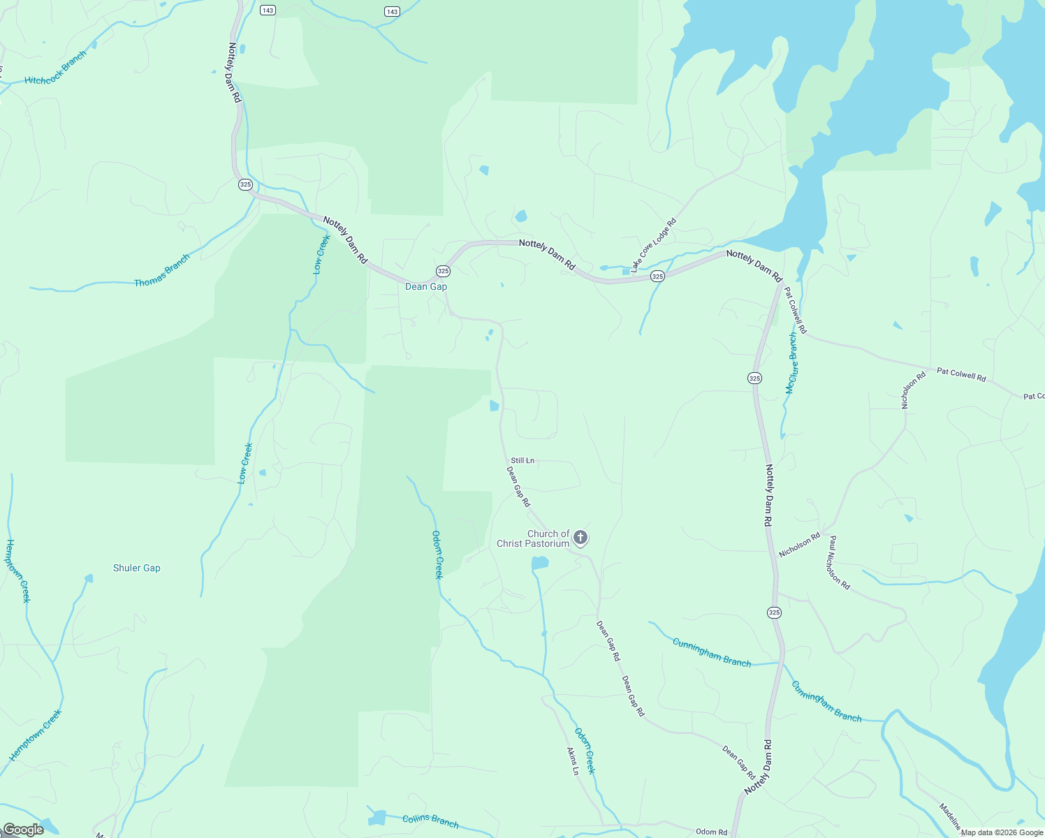 map of restaurants, bars, coffee shops, grocery stores, and more near 99 Deer Run Road in Blairsville