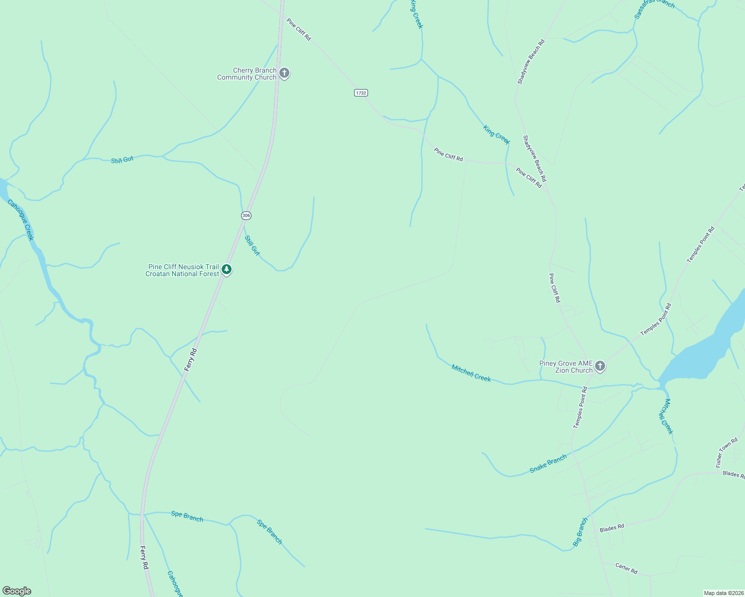 map of restaurants, bars, coffee shops, grocery stores, and more near Hwy Number 143 in Havelock