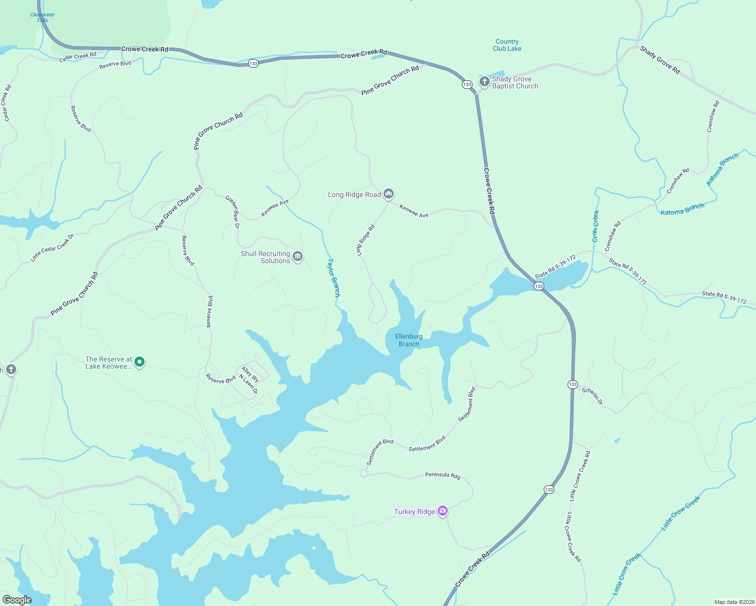 map of restaurants, bars, coffee shops, grocery stores, and more near 215 Long Ridge Road in Sunset