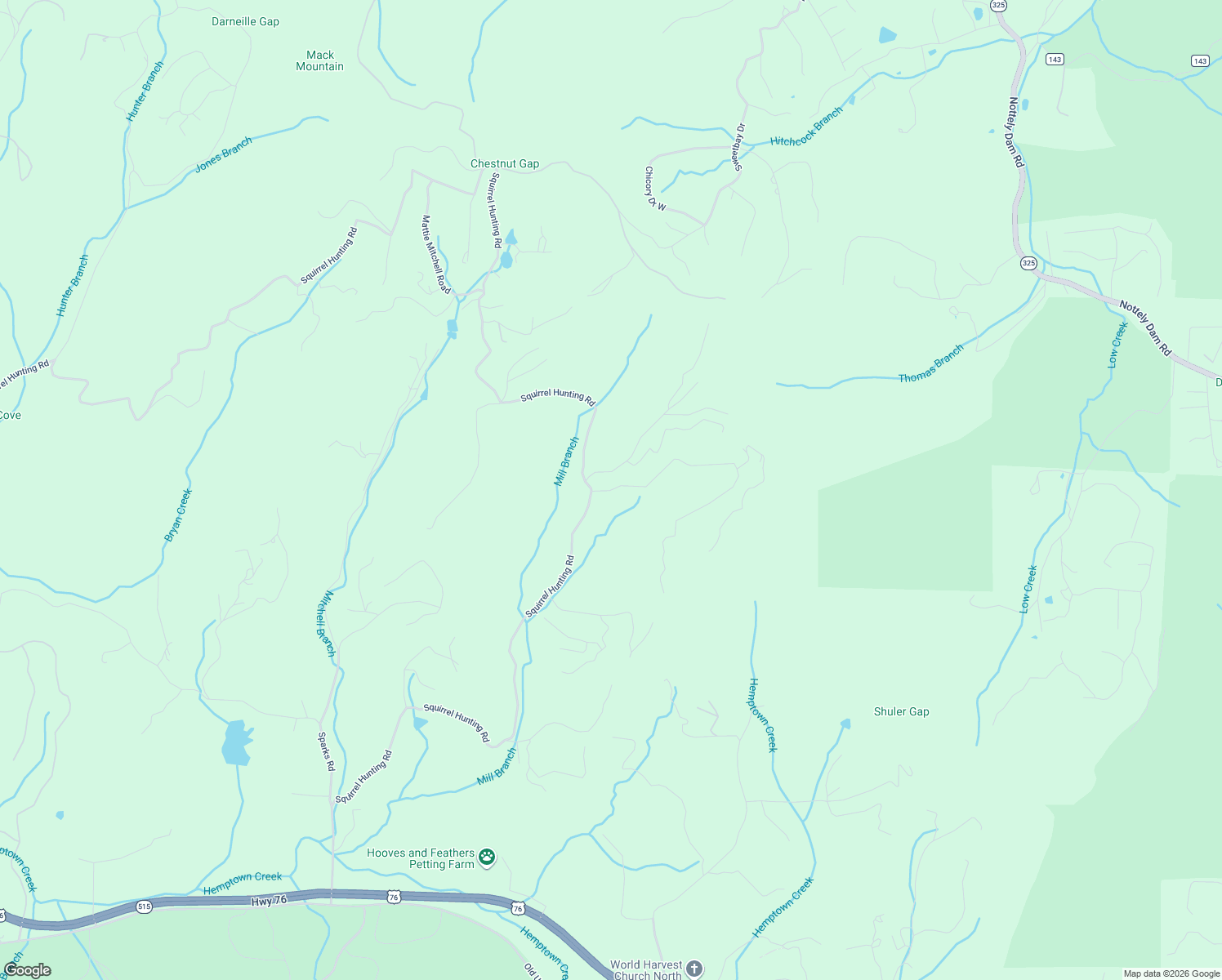 map of restaurants, bars, coffee shops, grocery stores, and more near 27 Locust Lane in Morganton