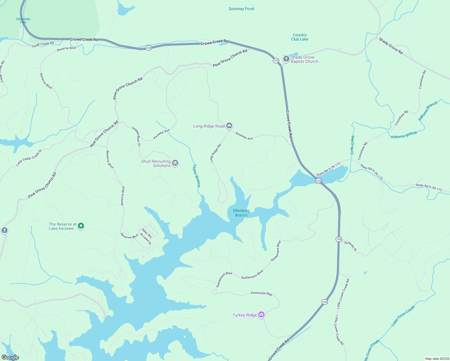 map of restaurants, bars, coffee shops, grocery stores, and more near 278 Long Ridge Road in Sunset