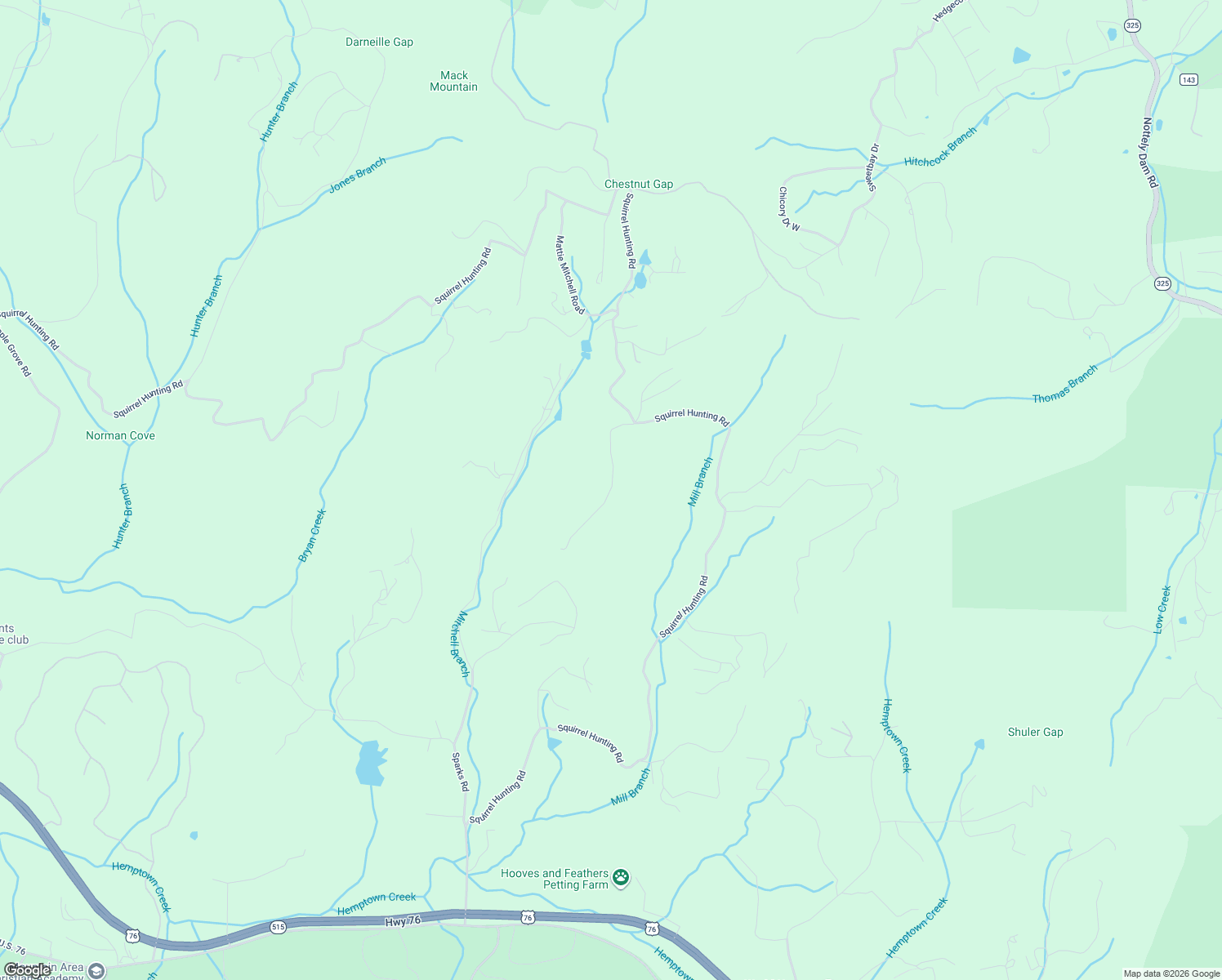 map of restaurants, bars, coffee shops, grocery stores, and more near 237 Blue Berry Ridge in Morganton