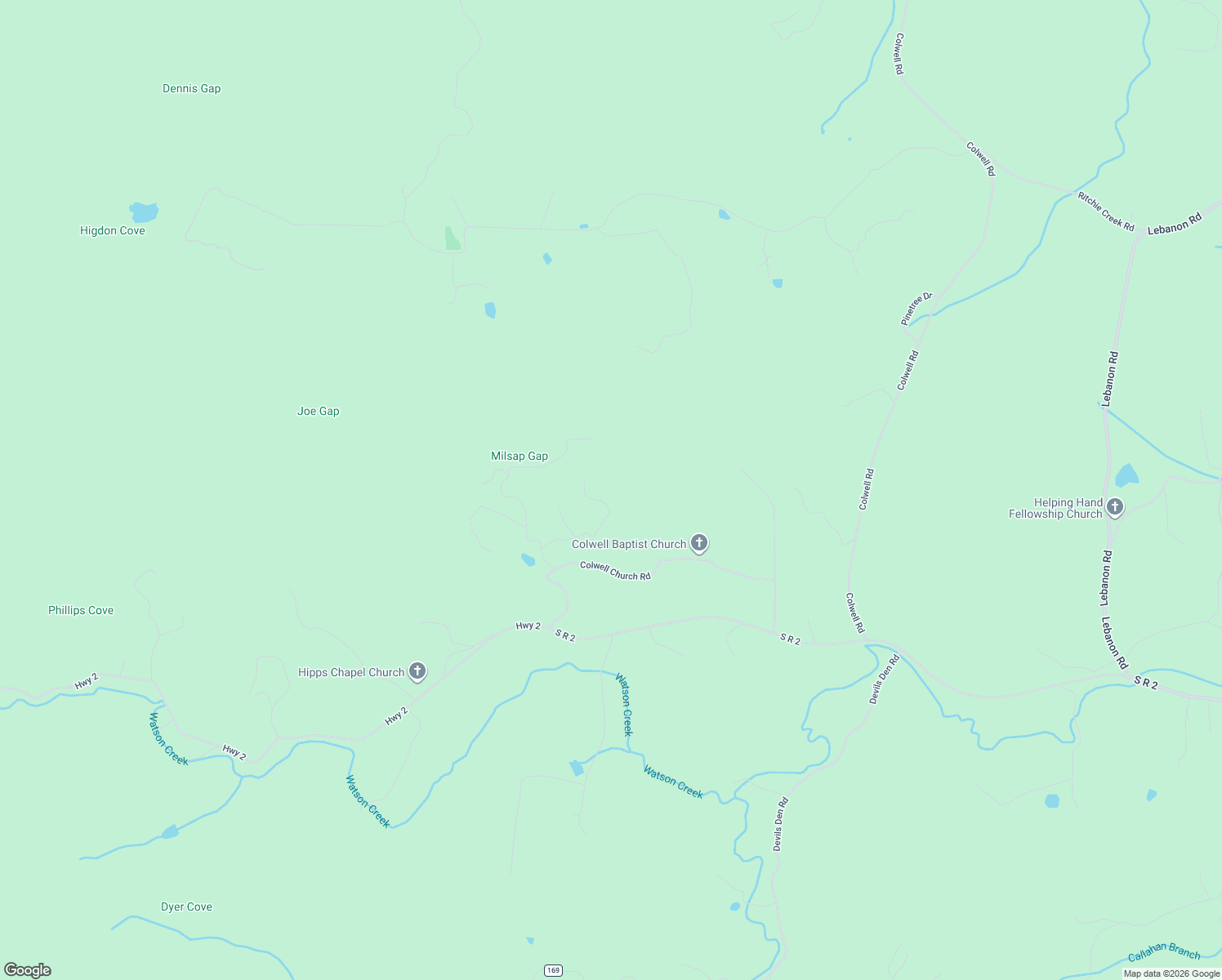 map of restaurants, bars, coffee shops, grocery stores, and more near 300 Cloudland Trace in Epworth