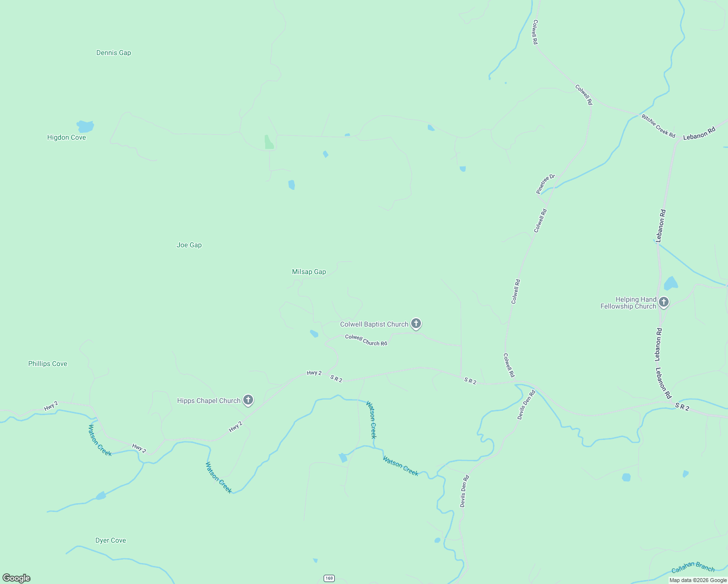 map of restaurants, bars, coffee shops, grocery stores, and more near 300 Cloudland Trace in Epworth
