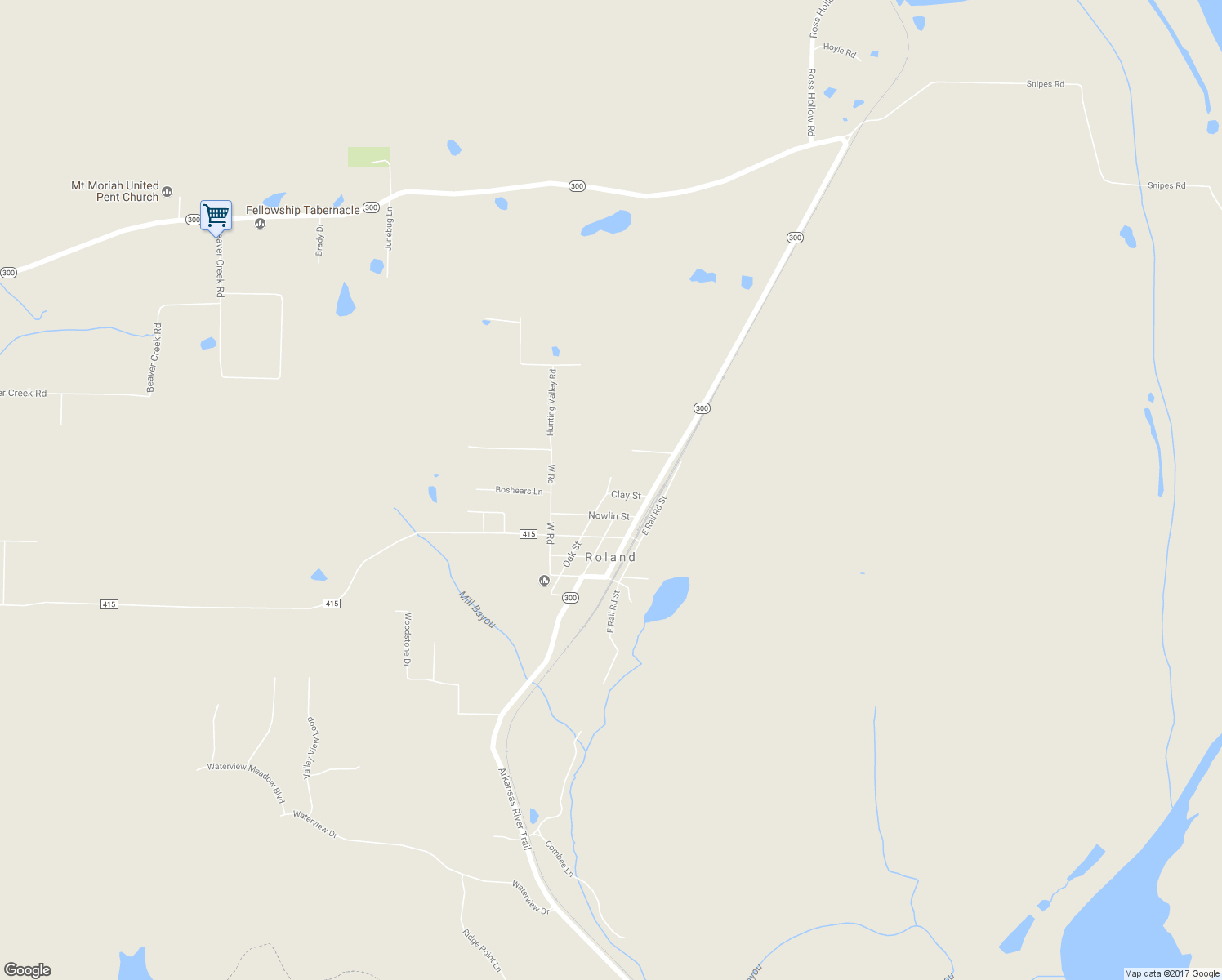 map of restaurants, bars, coffee shops, grocery stores, and more near 20720 Clay Street in Roland