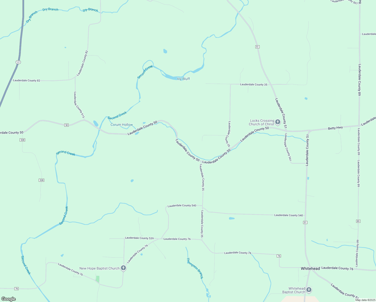 map of restaurants, bars, coffee shops, grocery stores, and more near 4500-4748 Lauderdale County 50 in Rogersville