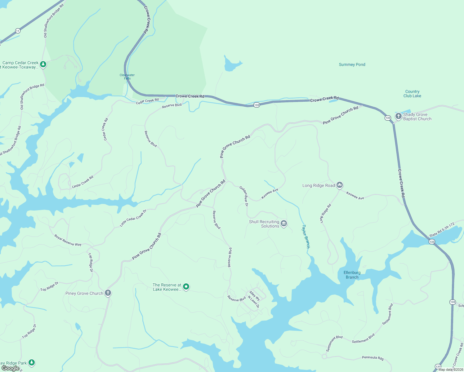 map of restaurants, bars, coffee shops, grocery stores, and more near 124 Golden Bear Drive in Sunset
