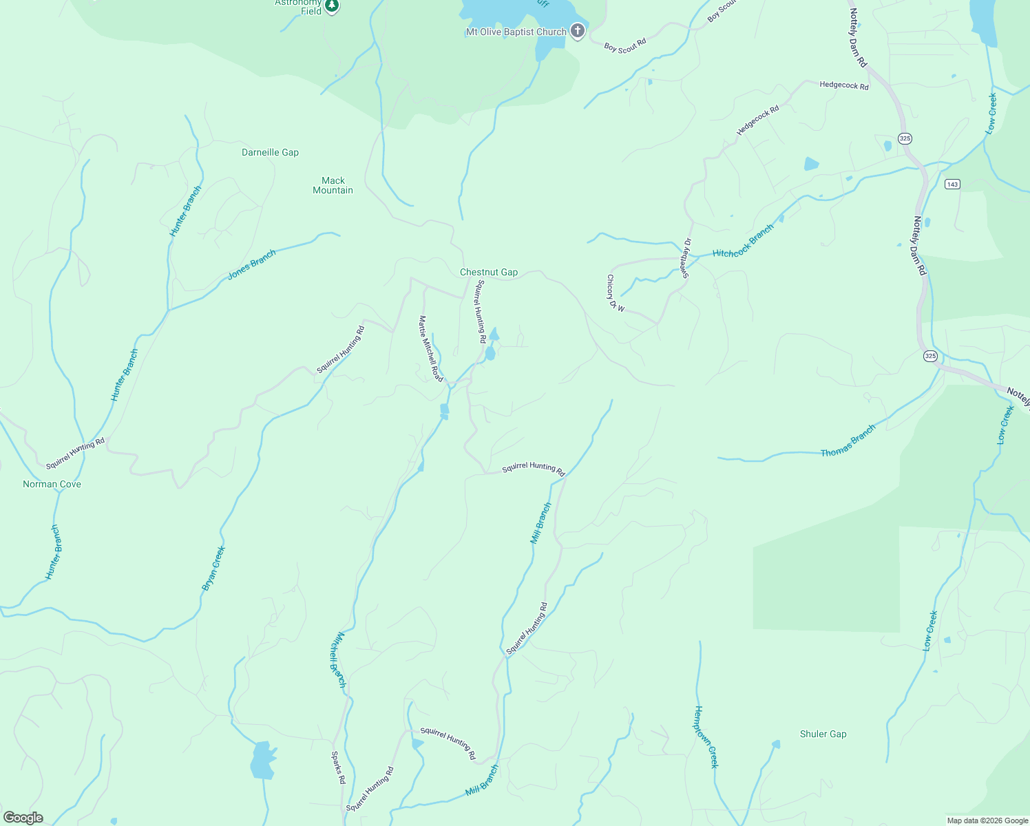map of restaurants, bars, coffee shops, grocery stores, and more near 168 Rabbit Ridge Road in Morganton