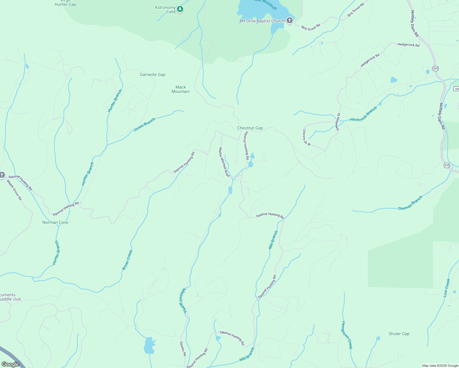 map of restaurants, bars, coffee shops, grocery stores, and more near 102 Wunder Bear Ridge in Morganton