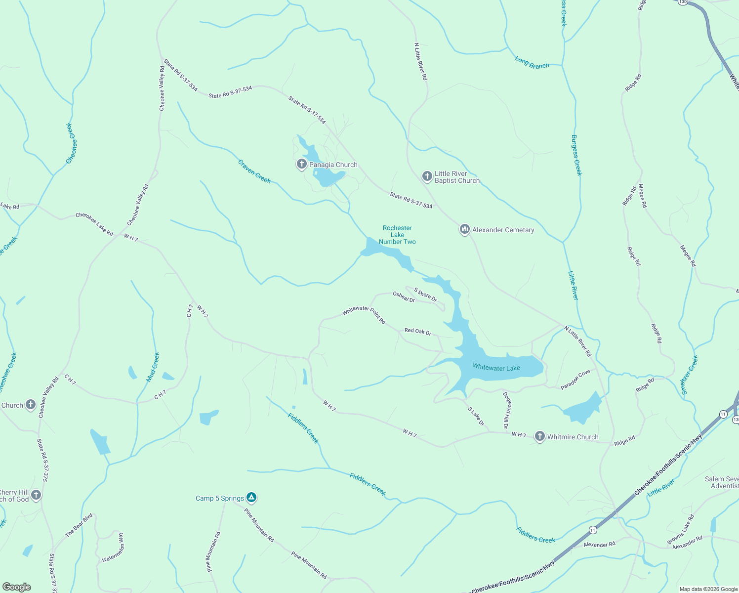 map of restaurants, bars, coffee shops, grocery stores, and more near in Tamassee