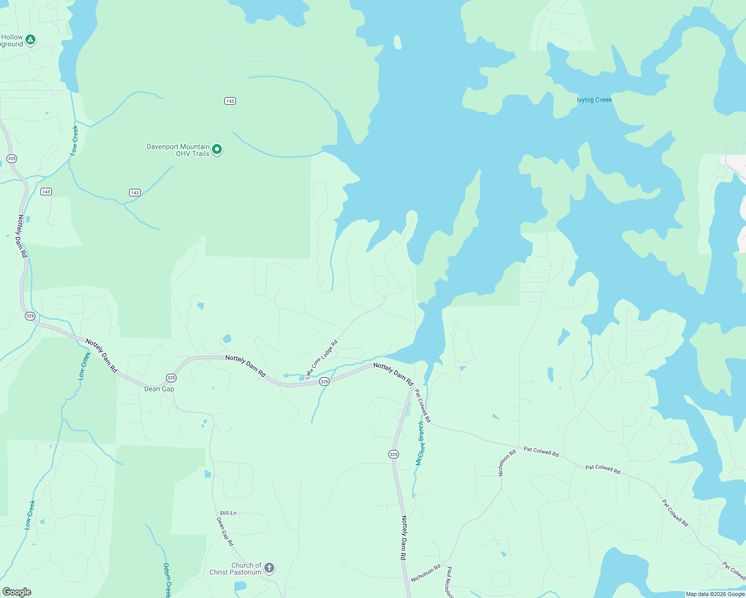 map of restaurants, bars, coffee shops, grocery stores, and more near 2580 Dixie Drive in Blairsville