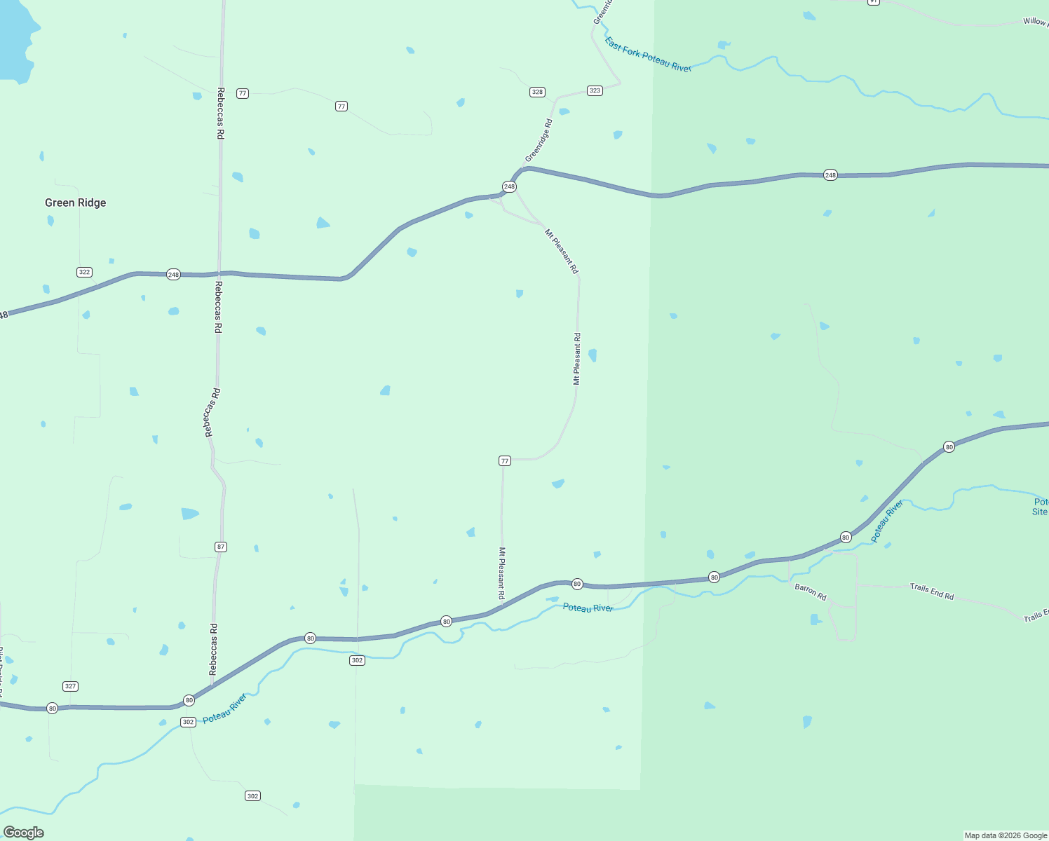 map of restaurants, bars, coffee shops, grocery stores, and more near 1170 Mount Pleasant Road in Waldron