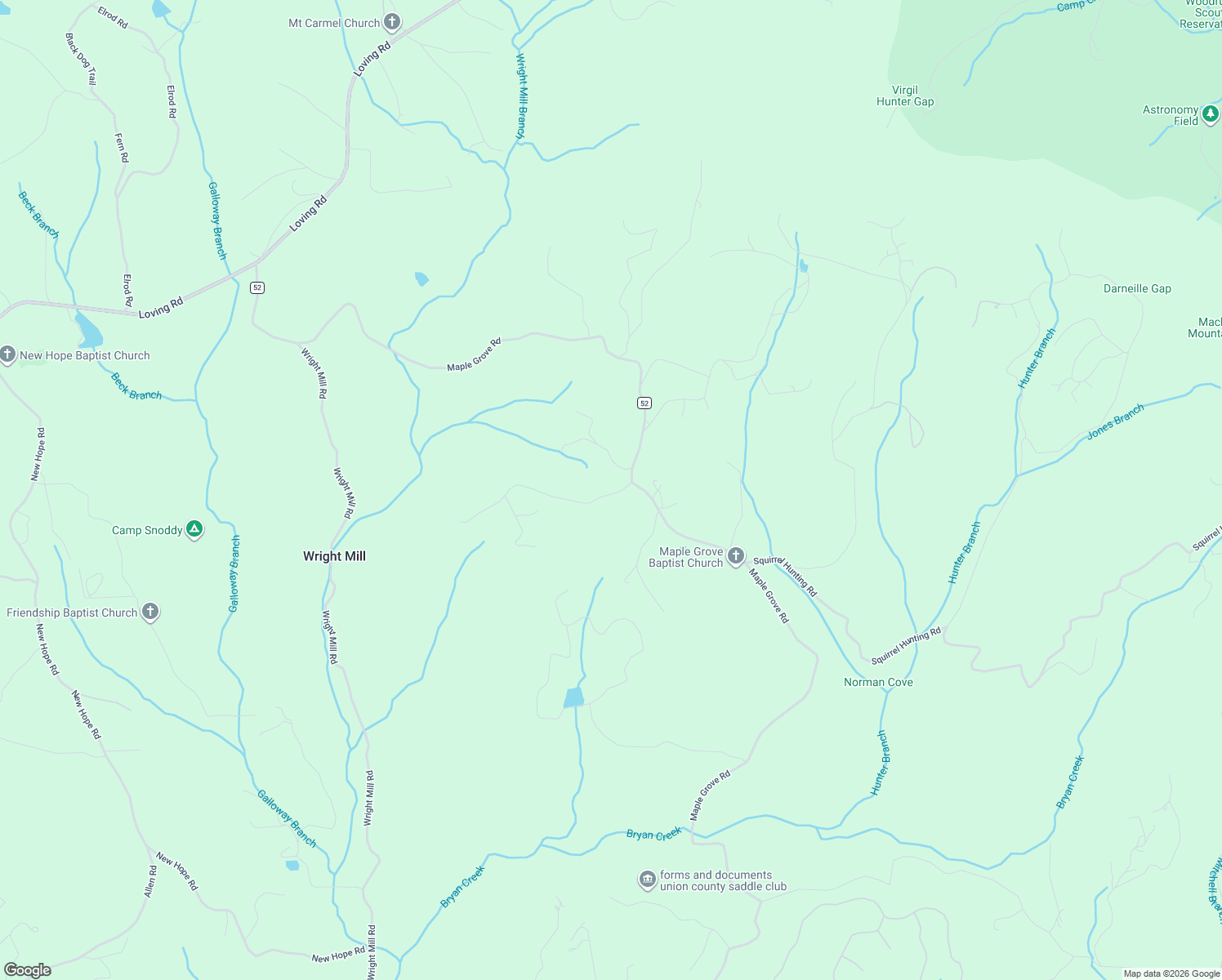 map of restaurants, bars, coffee shops, grocery stores, and more near 1936 Maple Grove Road in Morganton