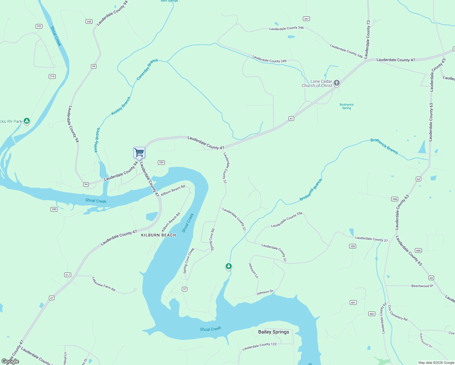 map of restaurants, bars, coffee shops, grocery stores, and more near 1900 County Road 37 in Florence