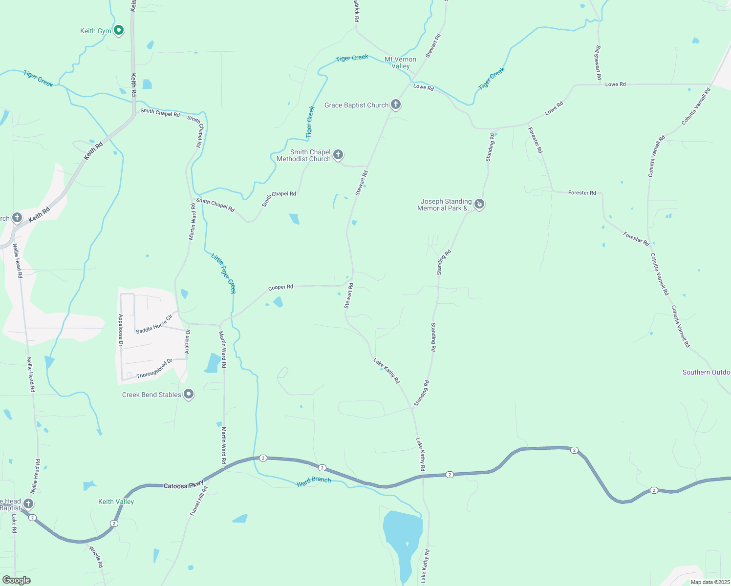 map of restaurants, bars, coffee shops, grocery stores, and more near 4887 Stewart Road in Tunnel Hill