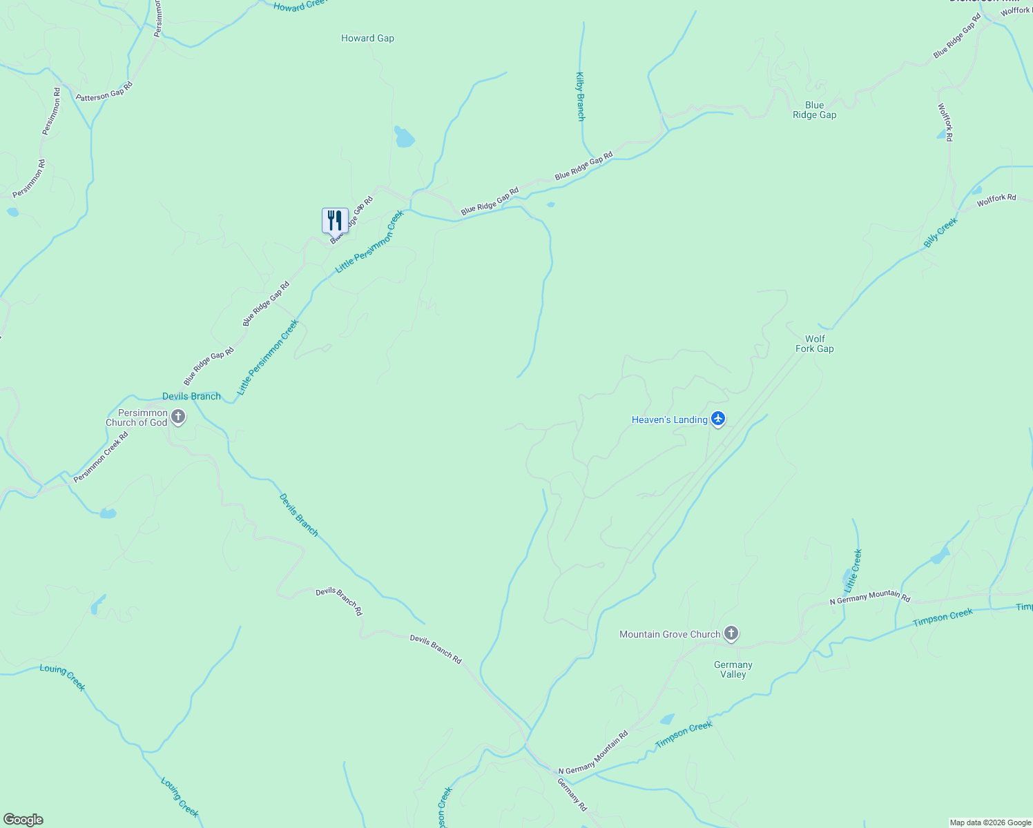 map of restaurants, bars, coffee shops, grocery stores, and more near Robin Olds Drive in Clayton